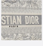 MEDIUM DIOR BOOK TOTE Gray Toile de Jouy Embroidery (36 x 27.5 x 16.5 cm) - Image 3
