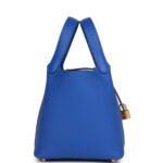 Hermès Picotin Lock 18 Bleu Royal Clemence Gold Hardware - Image 4