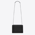 Saint Laurent Sunset Medium In Crocodile Embossed Shiny Leather - Image 3