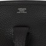 Hermès Evelyne III PM Black Clemence Palladium Hardware - Image 7