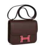Hermès Constance 18 Rouge Sellier Epsom Palladium Hardware - Image 2