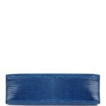 Hermès Kelly Pochette Bleu Saphir Lizard Palladium Hardware  (HANDMADE) - Image 6