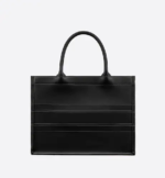 MEDIUM DIOR BOOK TOTE Black Calfskin (36 x 27.5 x 16.5 cm) - Image 2