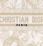 MINI DIOR BOOK TOTE PHONE BAG Dior Jardin d'Hiver Embroidery with Gold-Tone Metallic Thread (13 x 18 x 5 cm) - Image 5
