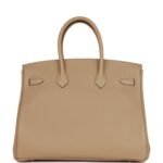 Hermès Birkin 35 Trench Clemence Gold Hardware - Image 4