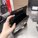 SAINT LAURENT MANHATTAN SMALL SHOULDER BAG IN BOX SAINT LAURENT LEATHER - Image 9