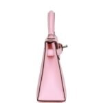 Hermès Kelly Sellier 20 Rose Sakura Chevre Palladium Hardware - Image 3