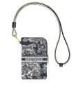 Dior Dior Travel Multifunctional Pouch in Blue Toile de Jouy Reverse Technical Fabric
