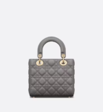 SMALL LADY DIOR MY ABCDIOR BAG Steel Gray Cannage Lambskin - Image 2