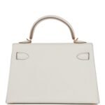 Hermès Kelly Sellier 20 Mushroom Chèvre Gold Hardware - Image 4