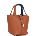 Hermès Eclat Picotin Lock 18 Gold Clemence Gold Hardware - Image 2