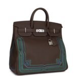 Hermès Western HAC Birkin 40 Ebene Togo Palladium Hardware - Image 2