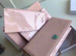 Dior Lady Dior Clutch With Chain In Pink Patent - Image 2