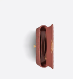 MEDIUM DIOR CARO BAG Rust-Colored Supple Cannage Calfskin - Image 2