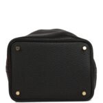 Hermès Picotin Lock 18 Black Clemence Gold Hardware - Image 6