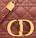MEDIUM DIOR CARO BAG Rust-Colored Supple Cannage Calfskin - Image 5