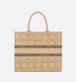 LARGE DIOR BOOK TOTE Natural Cannage Raffia (42 x 35 x 18.5 cm) - Image 2