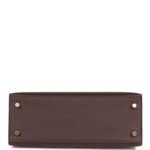 Hermès Kelly Sellier 25 Rouge Sellier Epsom Gold Hardware - Image 6