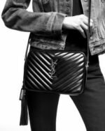 Saint Laurent Lou Camera Bag In Matelasse Leather - Image 2