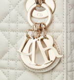 MINI LADY DIOR BAG Latte Cannage Lambskin - Image 4