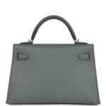 Hermès Kelly Sellier 20 Vert Amande Epsom Gold Hardware - Image 4