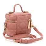 CHRISTIAN DIOR Lambskin Cannage Micro Vanity Case - Image 2