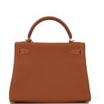 Hermès Kelly Retourne 28 Gold Togo Gold Hardware - Image 4