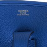 Hermès Evelyne III PM Bleu Royal Maurice Gold Hardware - Image 7