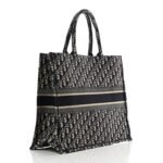 CHRISTIAN DIOR Oblique Large Book Tote Blue Multicolor - Image 2