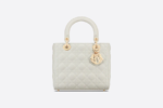 MEDIUM LADY DIOR BAG Latte Cannage Lambskin - Image 2