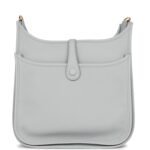 Hermès Evelyne III PM Bleu Pale Clemence Gold Hardware - Image 4