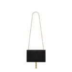 Saint Laurent Medium Kate Tassel Chain Bag In Black Crocodile Em - Image 5