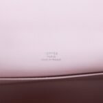 Hermès Kelly Pochette Mauve Pale Swift Palladium Hardware - Image 7