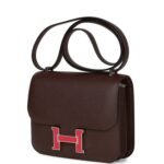 Hermès Constance 18 Rouge Sellier Epsom Palladium Hardware - Image 3