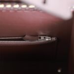 Hermès Picnic Sellier Birkin 25 Rouge Sellier Swift Palladium Hardware (HANDMADE) - Image 9
