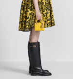 MICRO LADY DIOR BAG Yellow Cannage Lambskin - Image 6