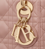 MINI LADY DIOR BAG Blush Cannage Lambskin - Image 5