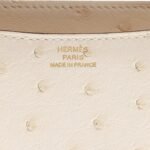 Hermès Constance 18 Nata Ostrich Gold Hardware - Image 8