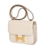 Hermès Constance 18 Nata Ostrich Gold Hardware - Image 5