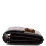 Hermès Constance Compact Wallet Black Shiny Alligator Rose Gold Hardware (HANDMADE) - Image 5