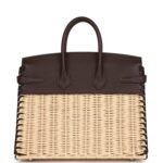 Hermès Picnic Sellier Birkin 25 Rouge Sellier Swift Palladium Hardware (HANDMADE) - Image 4