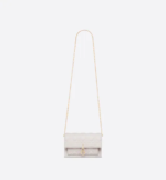 LADY DIOR CHAIN POUCH Latte Cannage Lambskin - Image 3