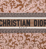 MEDIUM DIOR BOOK TOTE Metallic Pink Dior Brocart Embroidery (36 x 27.5 x 16.5 cm) - Image 4