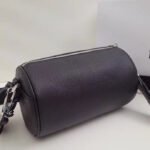 Dior Roller Pouch In Black Grained Calfskin - Image 6