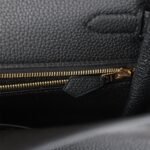 Hermès Kelly Retourne 32 Black Togo Gold Hardware - Image 9
