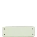 Hermès Kelly Sellier 20 Vert Fizz Chevre Palladium Hardware - Image 6