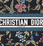 MEDIUM DIOR BOOK TOTE Black Multicolor Dior Petites Fleurs Embroidery (36 x 27.5 x 16.5 cm) - Image 2