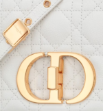 MEDIUM DIOR CARO BAG Ivory Supple Cannage Calfskin - Image 5