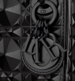 MICRO LADY DIOR BAG Black Cannage Calfskin with Diamond Motif - Image 5