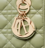SMALL LADY DIOR MY ABCDIOR BAG Ethereal Green Cannage Lambskin - Image 4